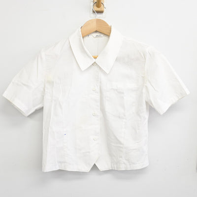 【中古】島根県 三隅中学校 女子制服 2点 (シャツ・スカート) sf090633