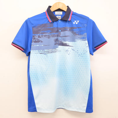 【中古】静岡県 新津中学校/テニス部ユニフォーム 男子制服 2点 (部活ユニフォーム 上・部活ユニフォーム 下) sf090638