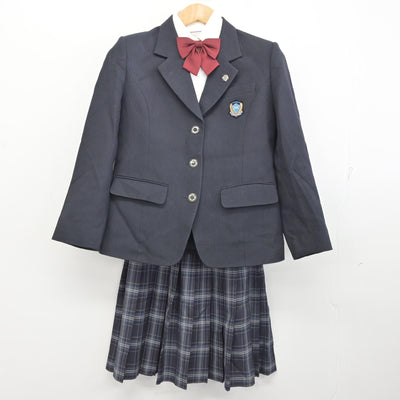 【中古】埼玉県 花咲徳栄高等学校 女子制服 5点 (ブレザー・シャツ・スカート) sf090639