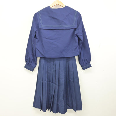 【中古】北海道 北海道滝川西高等学校 女子制服 4点 (セーラー服・ニット・スカート) sf090646