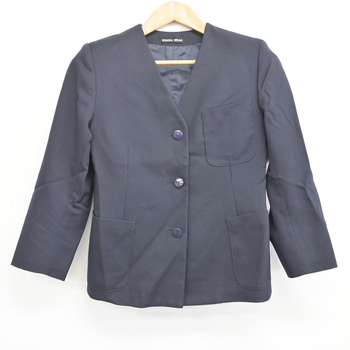 【中古】東京都 神代中学校 女子制服 3点 (ブレザー・スカート) sf090654