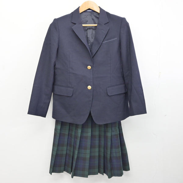 中古】福島県 安達東高等学校 女子制服 2点 (ブレザー・スカート 中古】福島県 安達東高等学校 女子制服 2点 (ブレザー・スカート