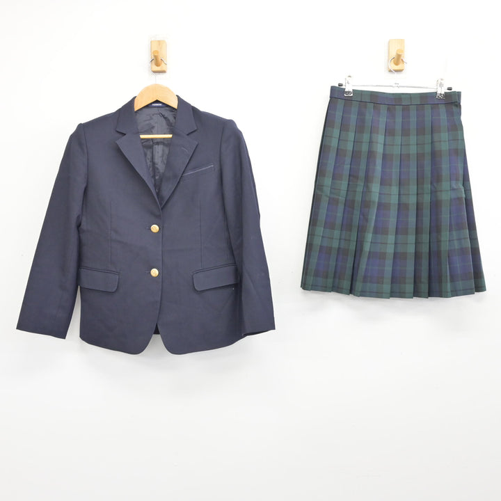 中古】福島県 安達東高等学校 女子制服 2点 (ブレザー・スカート 中古】福島県 安達東高等学校 女子制服 2点 (ブレザー・スカート
