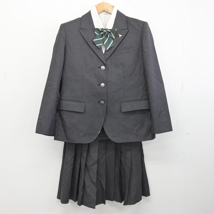 中古】山形県 谷地高等学校 女子制服 2点 (セーラー服・スカート