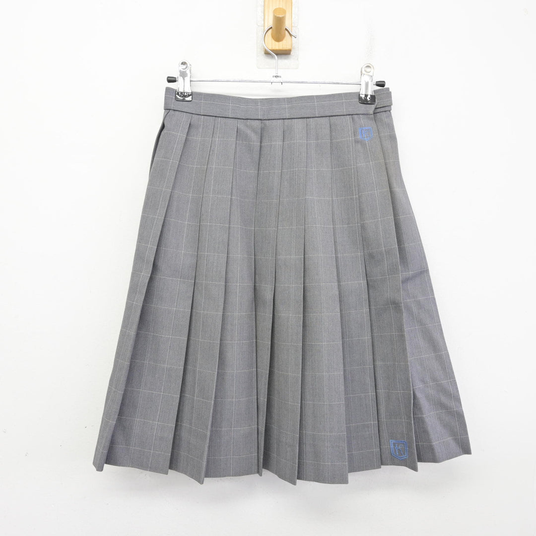 中古】千葉県 船橋北高等学校 女子制服 4点 (ブレザー・シャツ