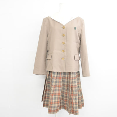 【中古】愛知県 名城大学附属高等学校 女子制服 3点 (ブレザー・セーラー服・スカート) sf090678
