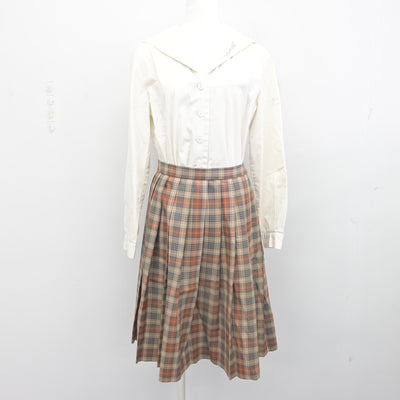 【中古】愛知県 名城大学附属高等学校 女子制服 3点 (ブレザー・セーラー服・スカート) sf090678