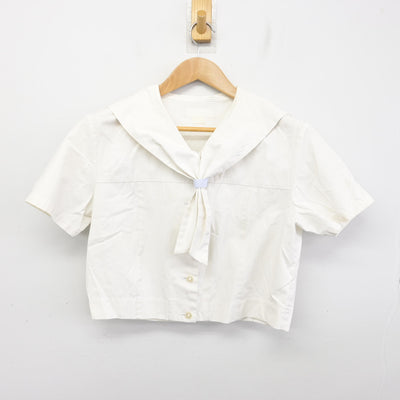 【中古】愛知県 名城大学附属高等学校 女子制服 2点 (ニットベスト・セーラー服) sf090680
