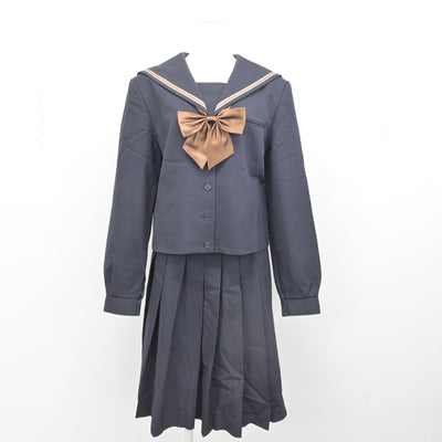 【中古】岡山県 岡山南高等学校 女子制服 4点 (ブレザー・セーラー服・スカート) sf090697