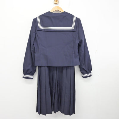 【中古】東京都 葛美中学校 女子制服 2点 (セーラー服・ジャンパースカート) sf090702