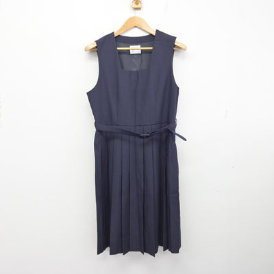【中古】東京都 葛美中学校 女子制服 2点 (セーラー服・ジャンパースカート) sf090702