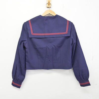 【中古】群馬県 境西中学校 女子制服 3点 (セーラー服・スカート) sf090705