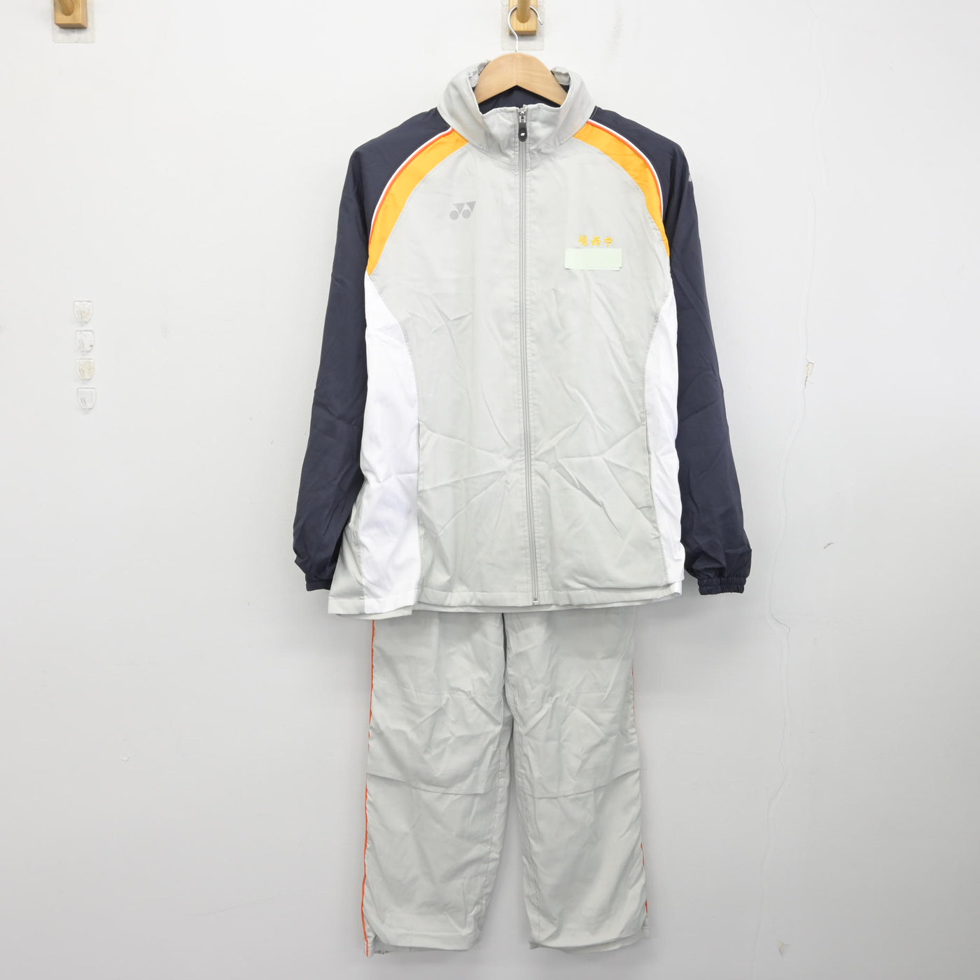 【中古】群馬県 境西中学校 女子制服 2点 (ジャージ 上・ジャージ 下) sf090706