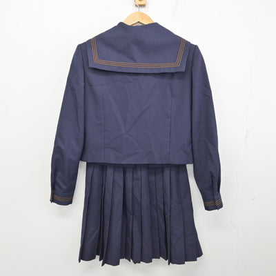 【中古】徳島県 阿波高等学校 女子制服 3点 (セーラー服・スカート) sf090721