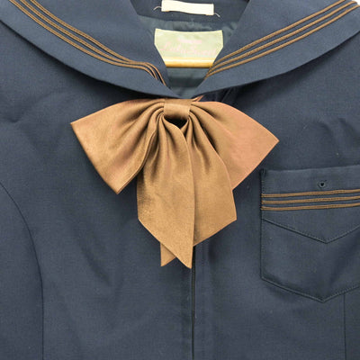 【中古】徳島県 阿波高等学校 女子制服 3点 (セーラー服・スカート) sf090721