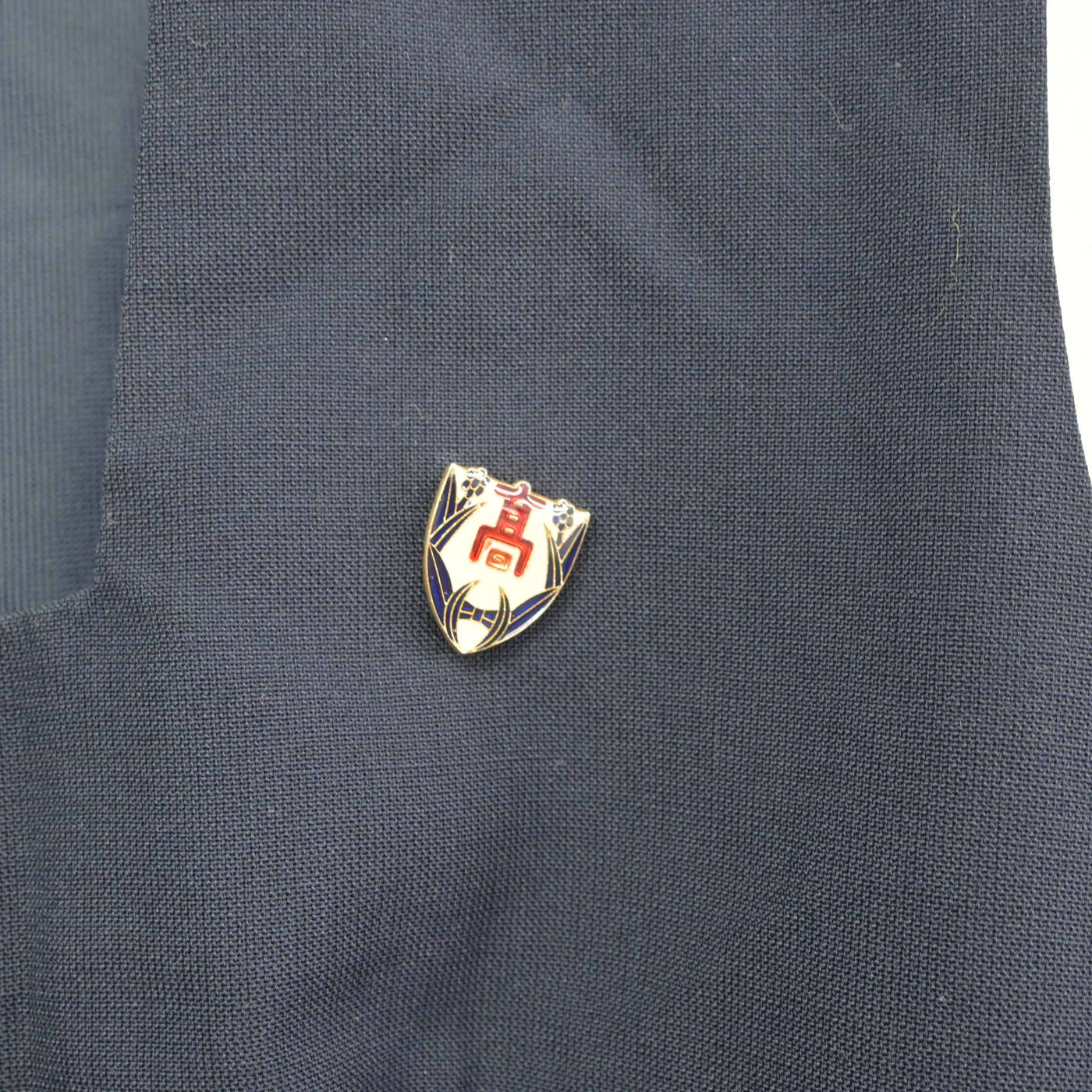 【中古】徳島県 阿波高等学校 女子制服 3点 (シャツ・ジャンパースカート) sf090723