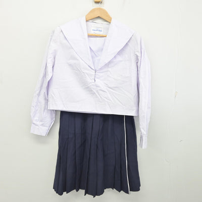 【中古】愛知県 菊里高等学校/旧制服 女子制服 3点 (セーラー服・セーラー服・スカート) sf090735
