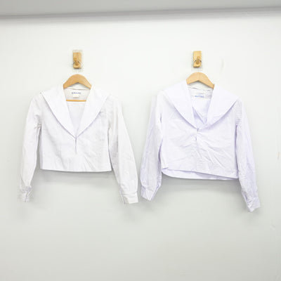 【中古】愛知県 菊里高等学校/旧制服 女子制服 3点 (セーラー服・セーラー服・スカート) sf090735