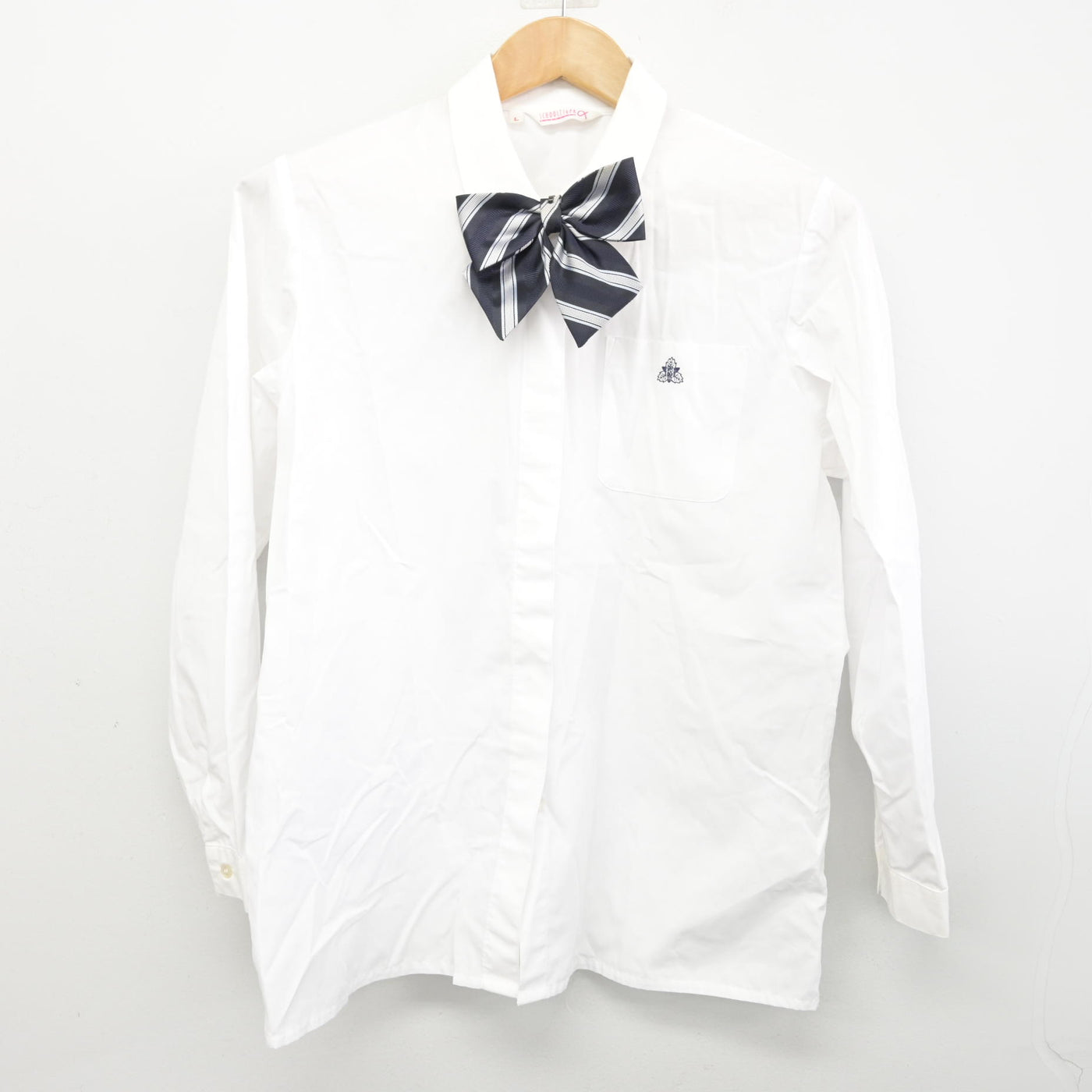 【中古】福岡県 久留米大学附設高等学校 女子制服 5点 (ブレザー・シャツ・スカート) sf090739