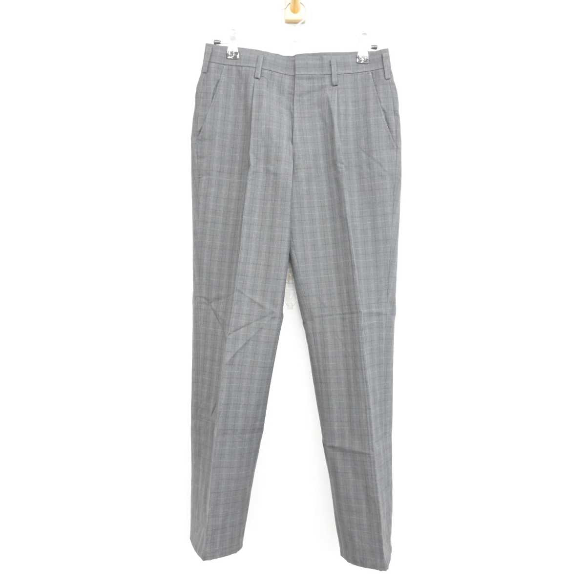 【中古】大阪府 松虫中学校 男子制服 2点 (シャツ・ズボン) sf090751