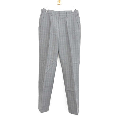 【中古】大阪府 松虫中学校 男子制服 2点 (シャツ・ズボン) sf090751