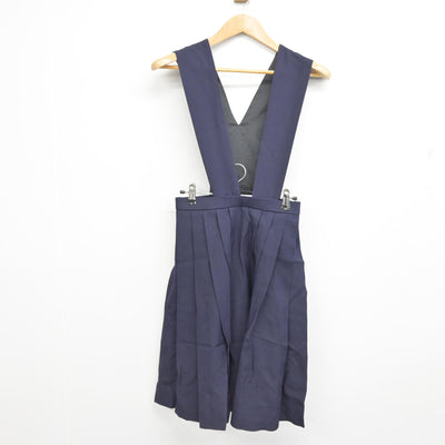 【中古】山梨県 甲府第一高等学校 女子制服 3点 (ブレザー・ジャンパースカート) sf090755