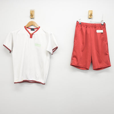【中古】愛知県 清林館高等学校 女子制服 2点 (体操服 上・体操服 下) sf090790
