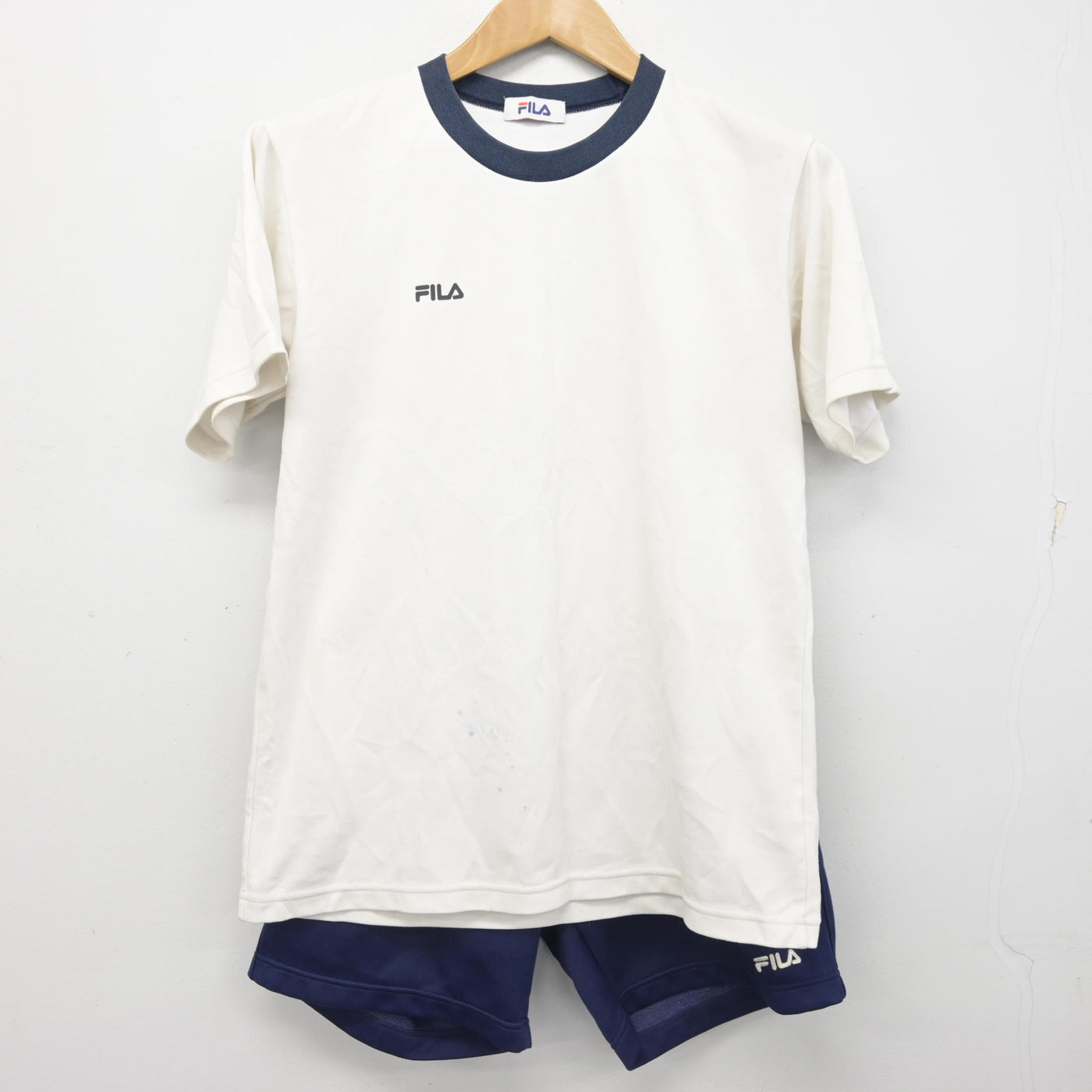 【中古】青森県 向陵高等学校 女子制服 2点 (体操服 上・体操服 下) sf090802