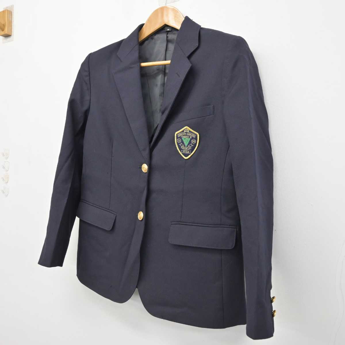 【中古】 星槎国際高等学校 女子制服 1点 (ブレザー) sf090804