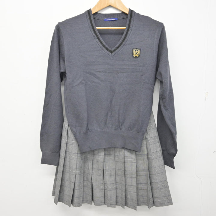 U345/S1039(中古/箱)秋田県 横手清陵学院高校 女子制服9点 /11/S