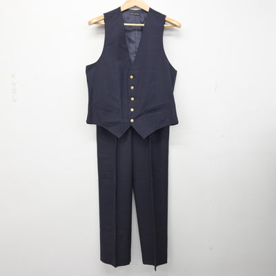 【中古】オーストラリア カンタス航空 男性客室乗務員 男子制服 4点 (ジャケット・ベスト・ズボン) sf090824