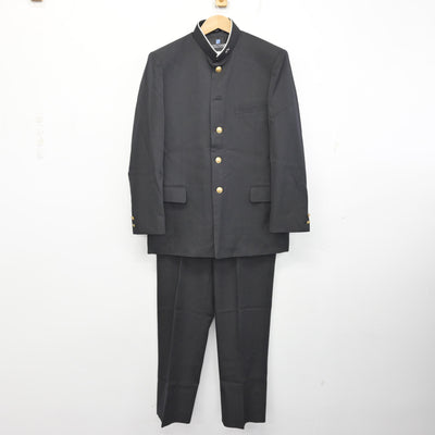 【中古】北海道 札幌真栄高等学校 男子制服 5点 (学ラン・シャツ・ズボン) sf090838
