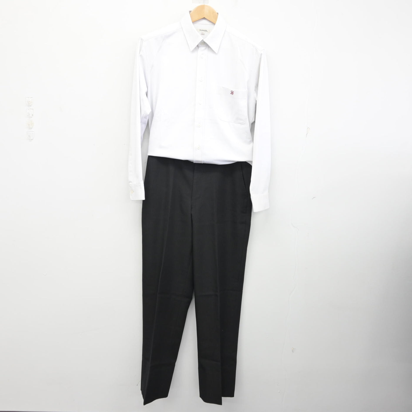 【中古】北海道 札幌真栄高等学校 男子制服 5点 (学ラン・シャツ・ズボン) sf090838