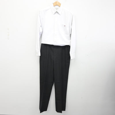 【中古】北海道 札幌真栄高等学校 男子制服 5点 (学ラン・シャツ・ズボン) sf090838