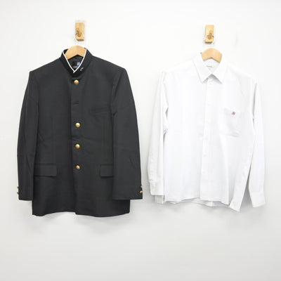 【中古】北海道 札幌真栄高等学校 男子制服 5点 (学ラン・シャツ・ズボン) sf090838