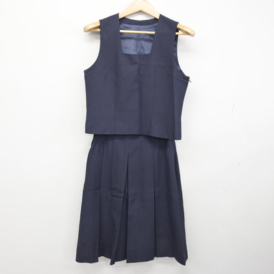【中古】東京都 八王子市立第一中学校 女子制服 3点 (ブレザー・ベスト・スカート) sf090860
