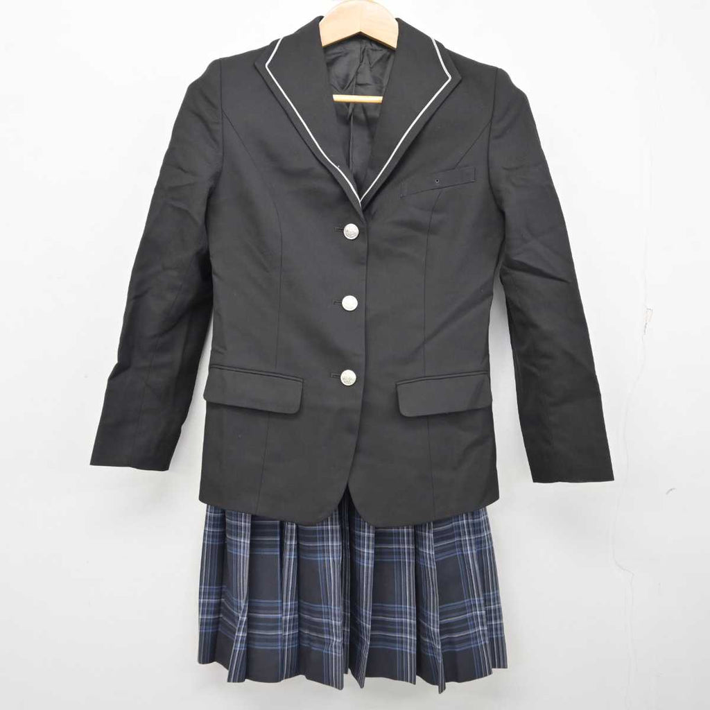 中古】京都府 京都成章高等学校 女子制服 3点 (ブレザー