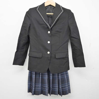 【中古】京都府 京都成章高等学校 女子制服 3点 (ブレザー・スカート) sf090880