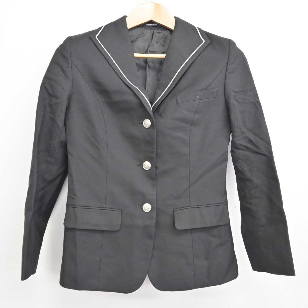 【中古】京都府 京都成章高等学校 女子制服 3点 (ブレザー・スカート) sf090880