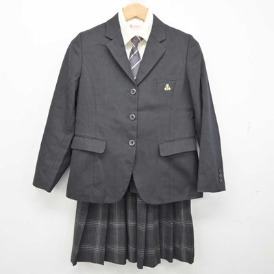 【中古】宮崎県 高城高等学校 女子制服 4点 (ブレザー・シャツ・スカート) sf090884