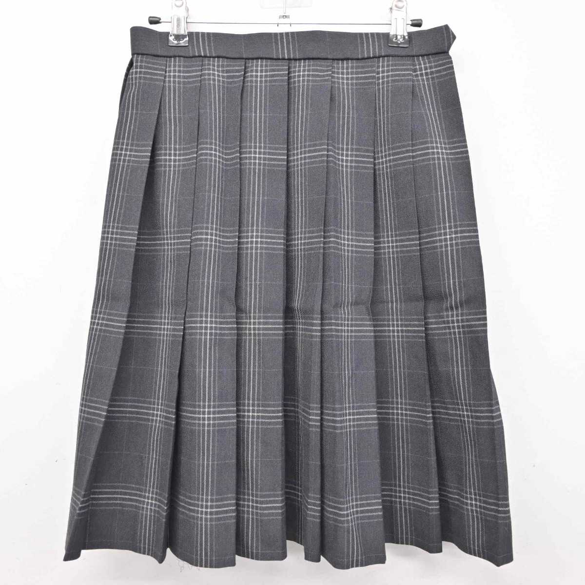 【中古】宮崎県 高城高等学校 女子制服 4点 (ブレザー・シャツ・スカート) sf090884