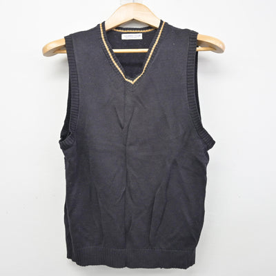 【中古】宮崎県 高城高等学校 女子制服 2点 (ニット・ニットベスト) sf090887