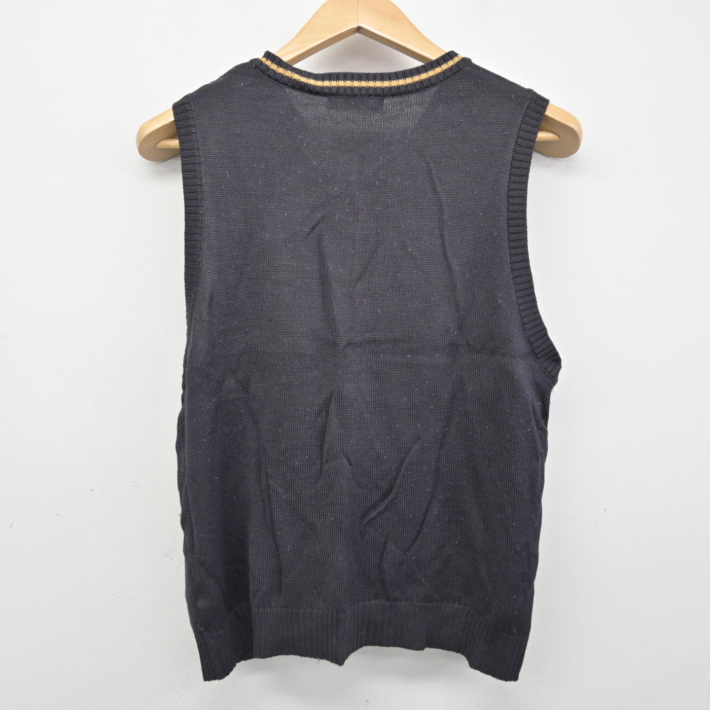 【中古】宮崎県 高城高等学校 女子制服 2点 (ニット・ニットベスト) sf090887
