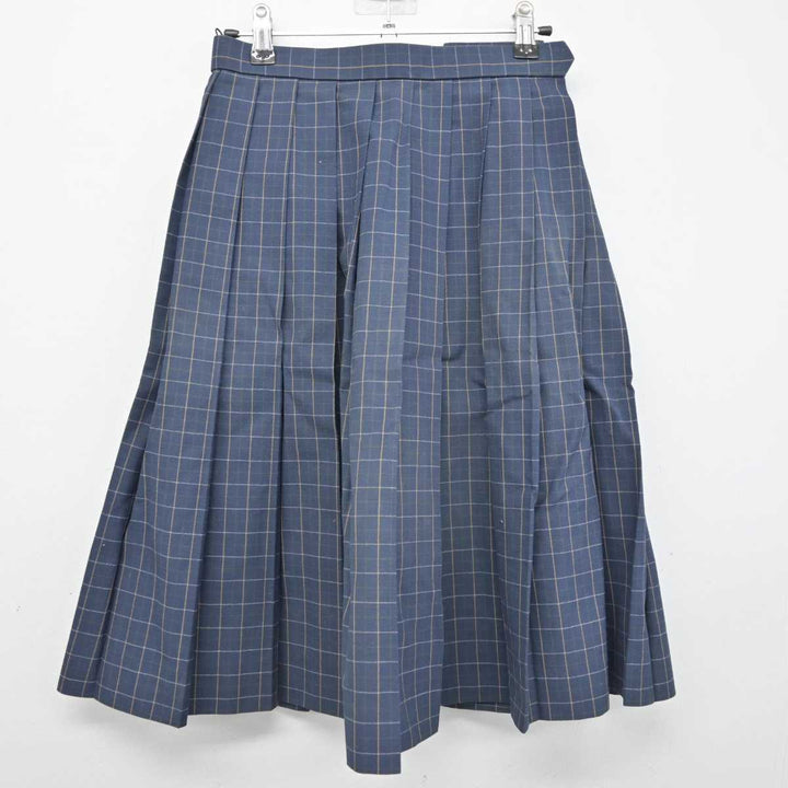 中古】福岡県 宮原中学校 女子制服 3点 (ブラウス・スカート 中古】福岡県 宮原中学校 女子制服 3点 (ブラウス・スカート