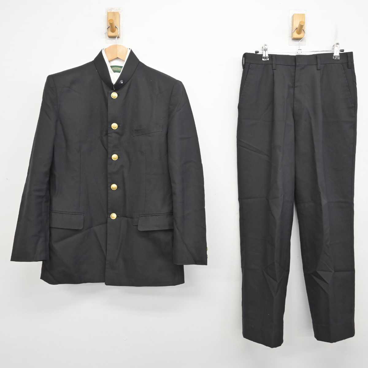 O367/L(中古)埼玉県 川越東高校 男子制服2点 /Cランク/180A/W76