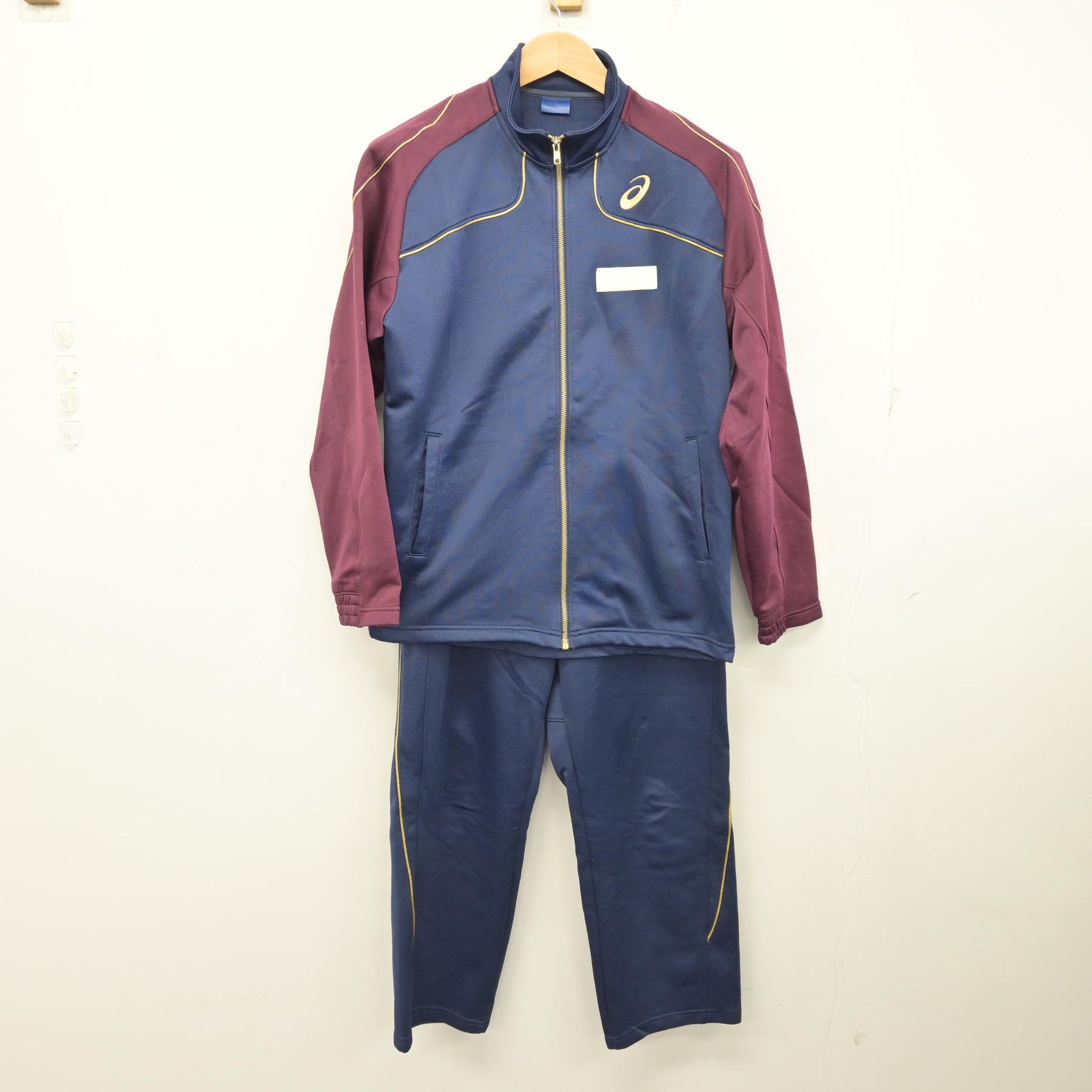 中古】北海道 伏見中学校 女子制服 3点 (ジャージ 上・体操服 上