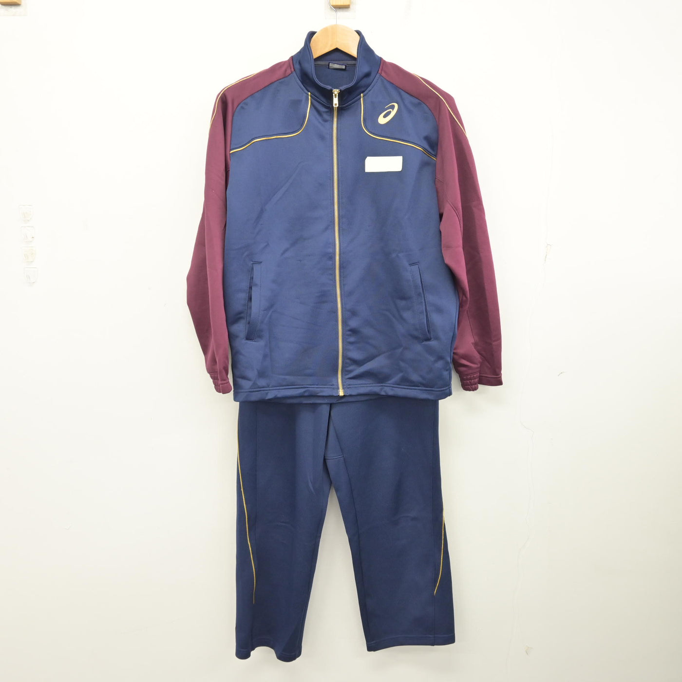 中古】北海道 伏見中学校 女子制服 3点 (ジャージ 上・体操服 上