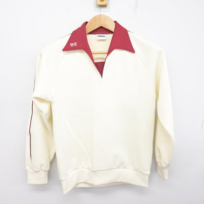 【中古】東京都 大妻中学校 女子制服 2点 (ジャージ 上・ジャージ 下) sf090943