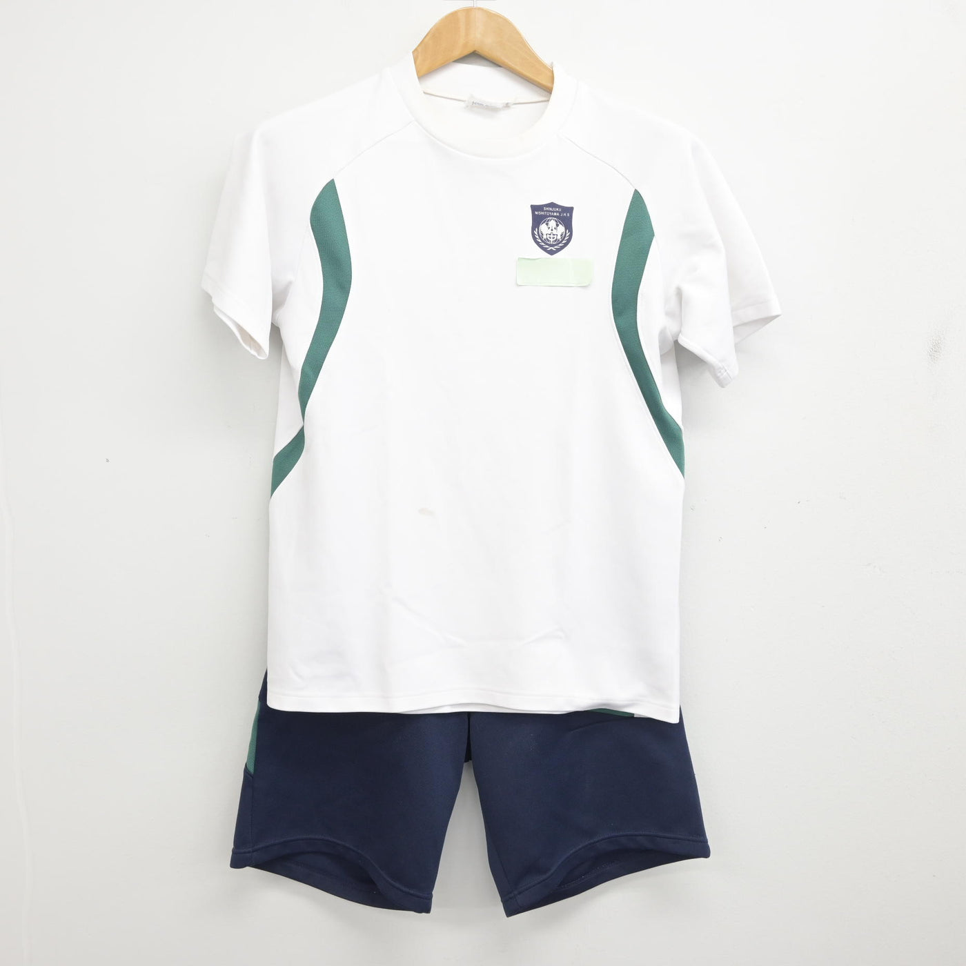 【中古】東京都 新宿西戸山中学校/旧モデル 女子制服 2点 (体操服 上・体操服 下) sf090975