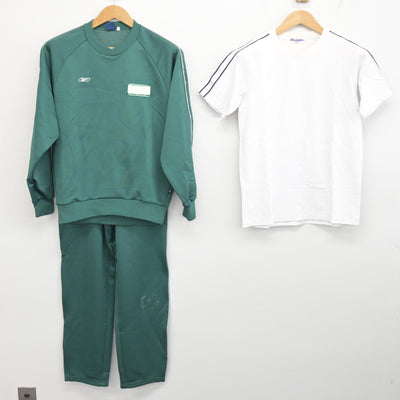 【中古】大分県 大在中学校 女子制服 3点 (ジャージ 上・体操服 上・ジャージ 下) sf091007